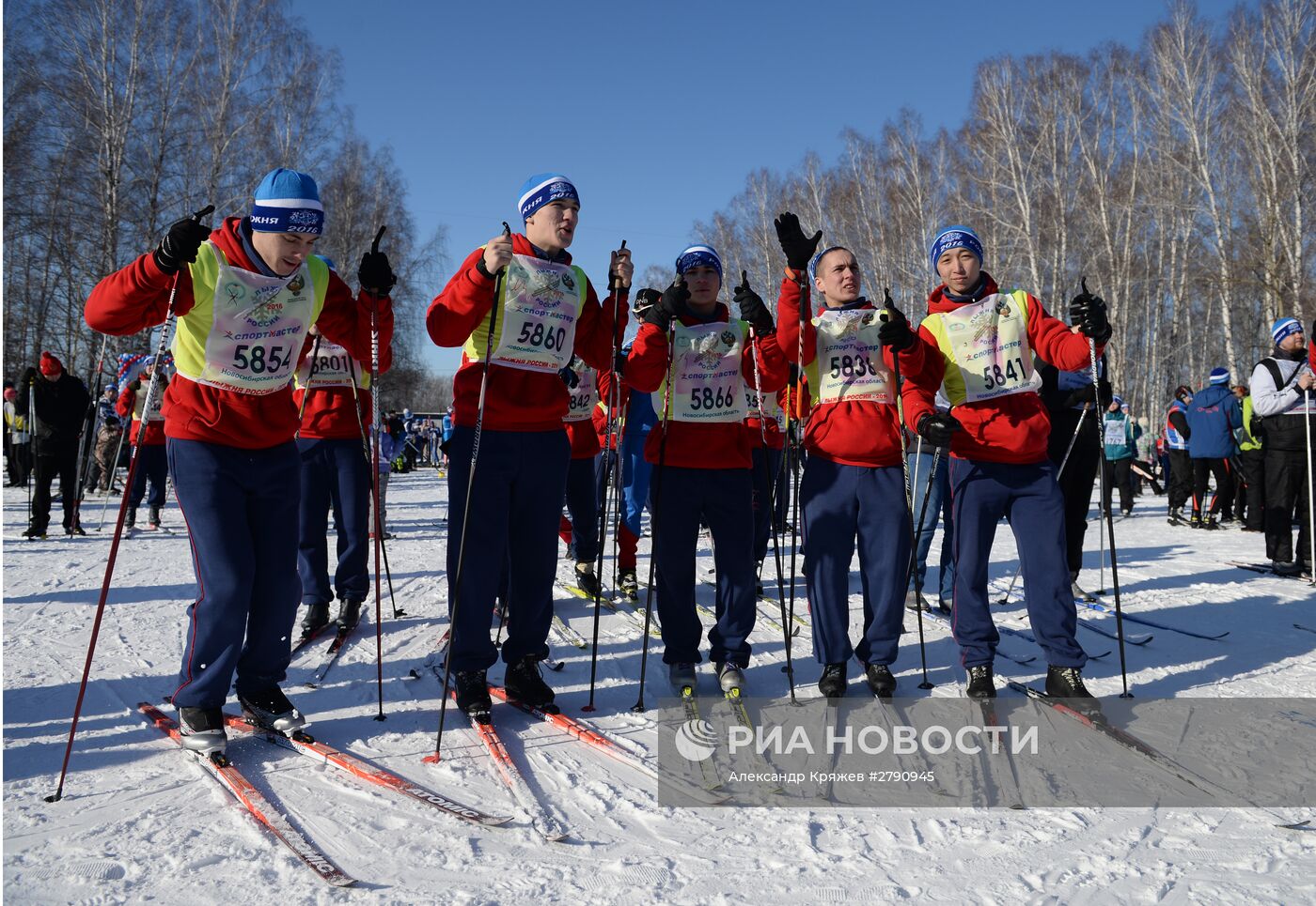 Всероссийская массовая лыжная гонка "Лыжня России - 2016"