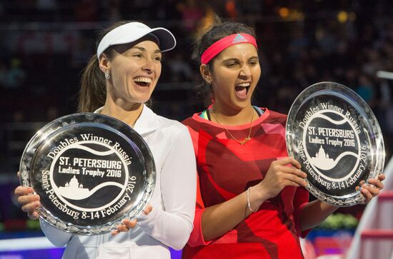 Теннис. St.Petersburg Ladies Trophy 2016. Финалы