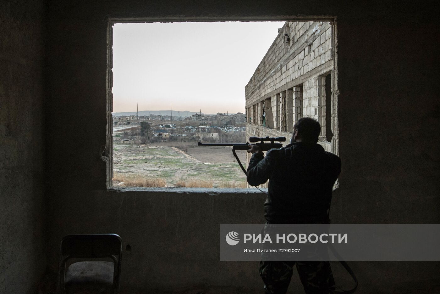 Ситуация в сирийском городе Дамаске