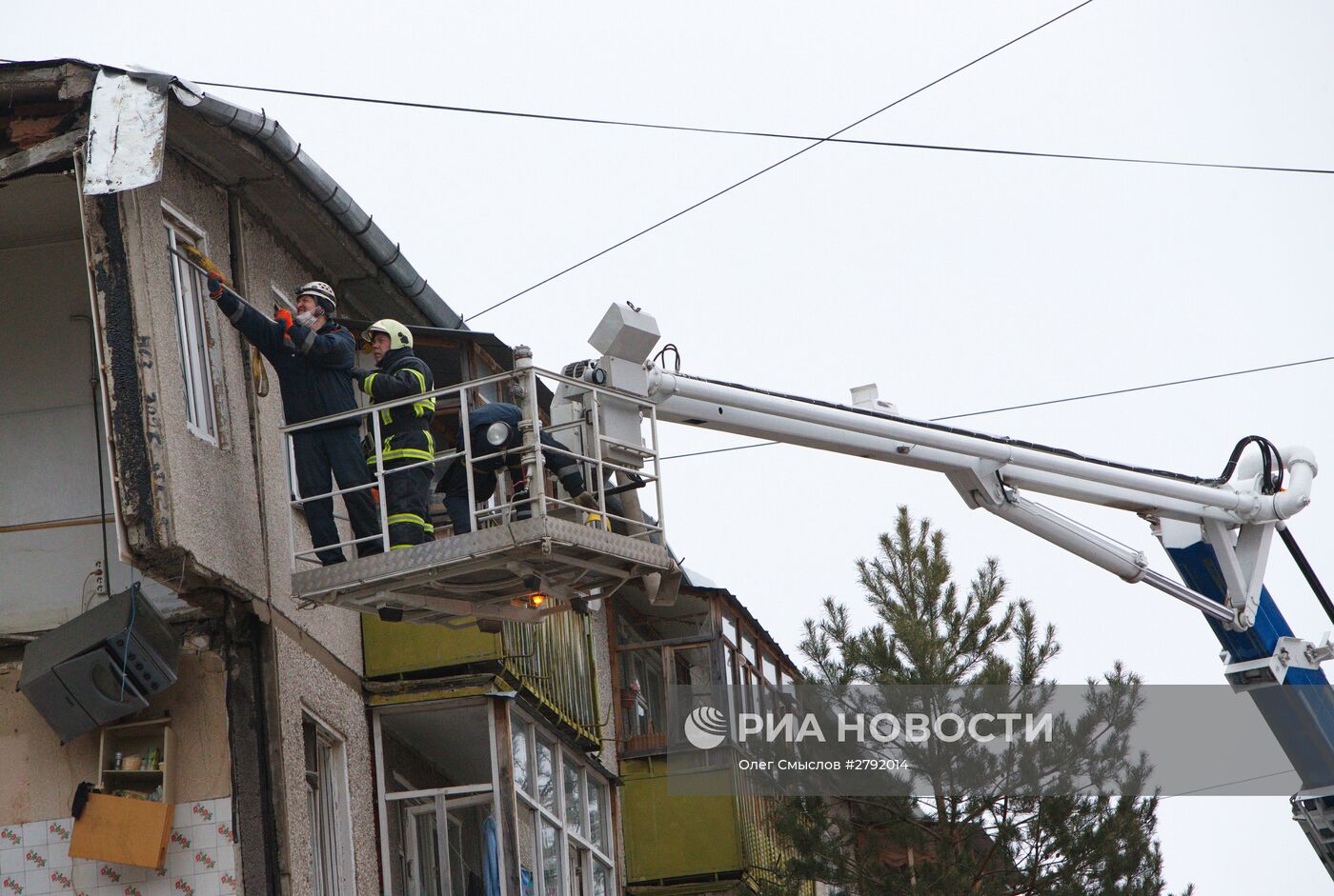 Взрыв бытового газа во Фрунзенском районе города Ярославля