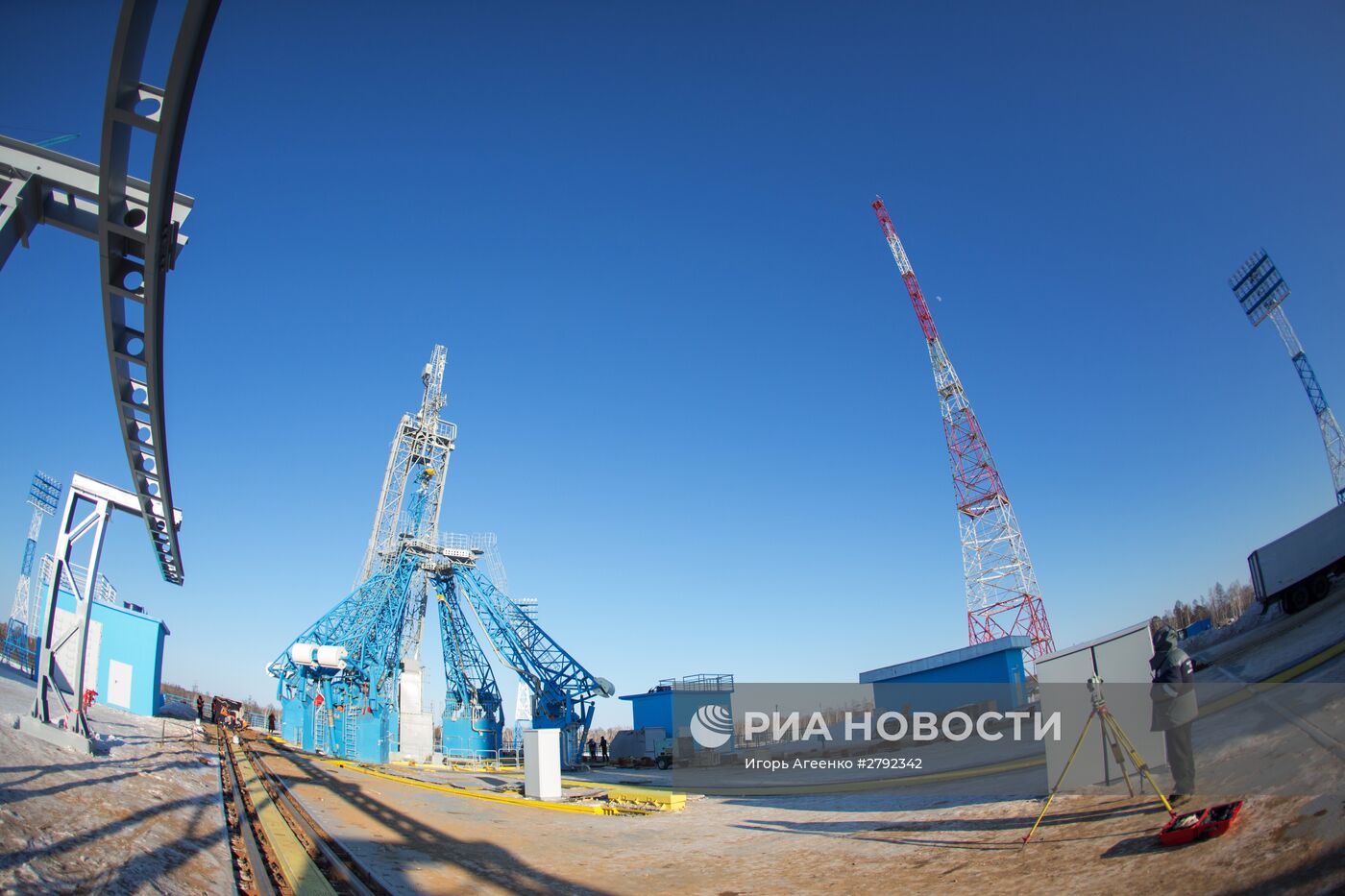 Космодром "Восточный" в Амурской области