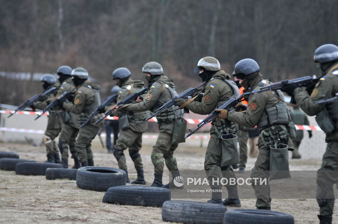 Подготовка пехоты Нацгвардии Украины по методике НАТО