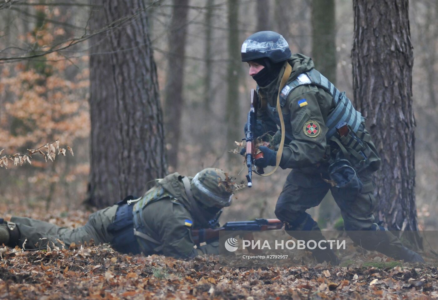 Подготовка пехоты Нацгвардии Украины по методике НАТО