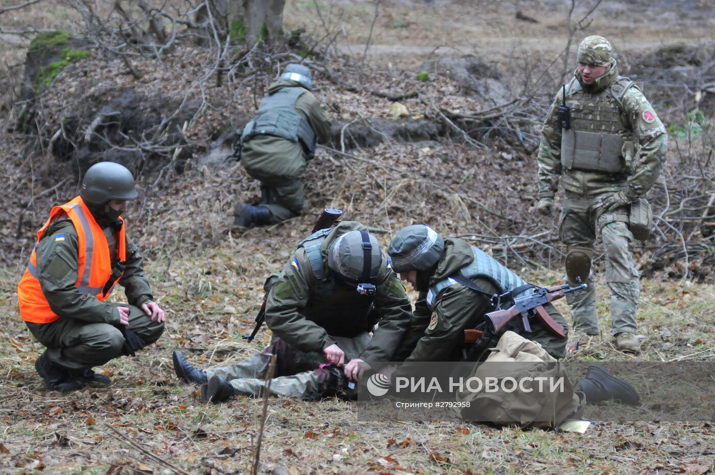 Подготовка пехоты Нацгвардии Украины по методике НАТО