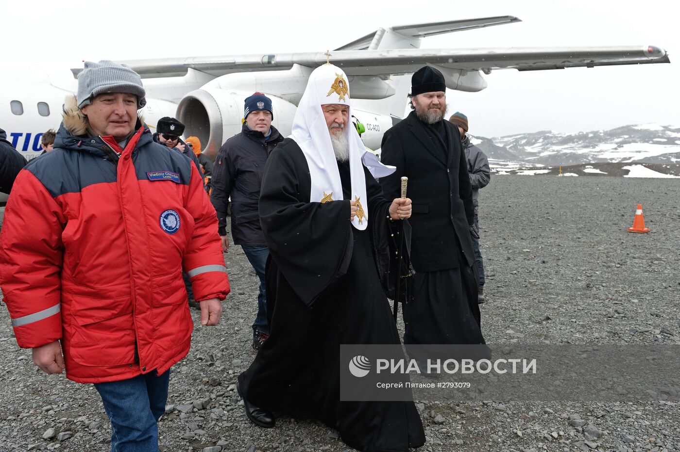 Визит патриарха Московского и всея Руси Кирилла на российскую полярную станцию в Антарктиде