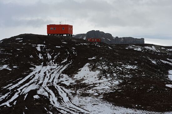 Визит патриарха Московского и всея Руси Кирилла на российскую полярную станцию в Антарктиде