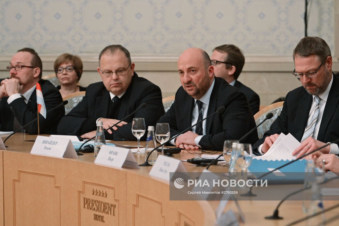 Заседание комиссии по экономическому сотрудничеству России и Бельгийско-Люксембургского экономического союза