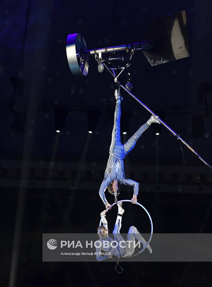 Премьера новой программы "Браво" в Московском цирке Никулина