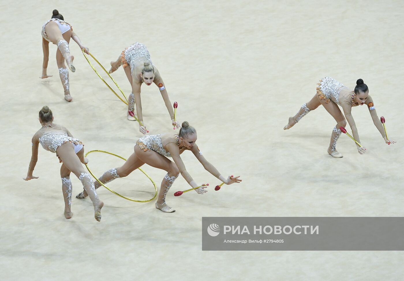 Художественная гимнастика. Гран-при Москвы. Второй день