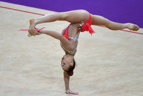 Художественная гимнастика. Гран-при Москвы. Второй день. Индивидуальная программа