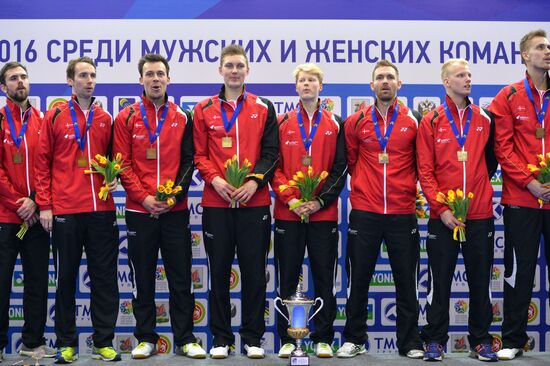 Бадминтон. Командный чемпионат Европы. Финалы