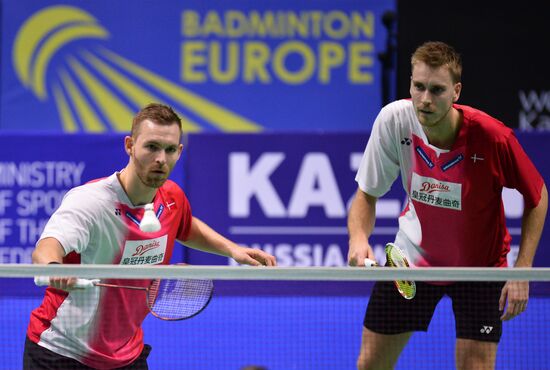 Бадминтон. Командный чемпионат Европы. Финалы