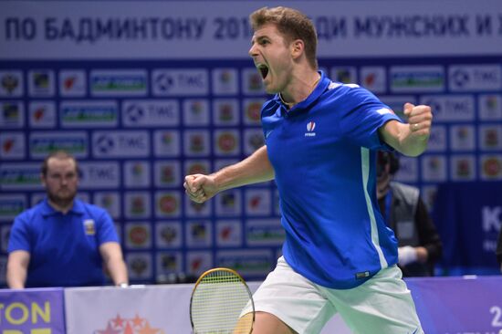 Бадминтон. Командный чемпионат Европы. Финалы