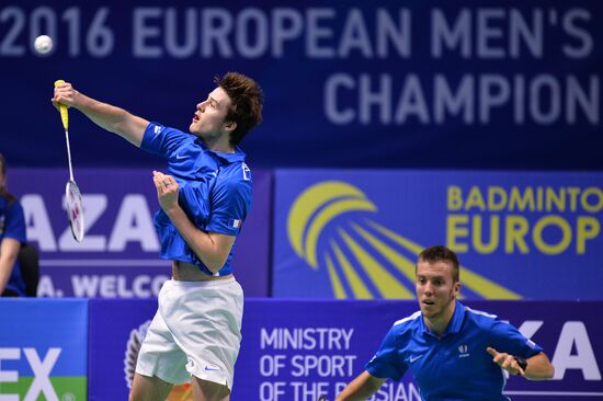 Бадминтон. Командный чемпионат Европы. Финалы
