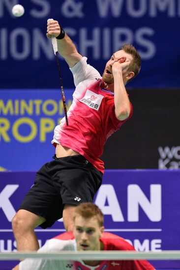 Бадминтон. Командный чемпионат Европы. Финалы