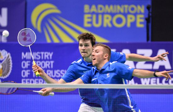 Бадминтон. Командный чемпионат Европы. Финалы