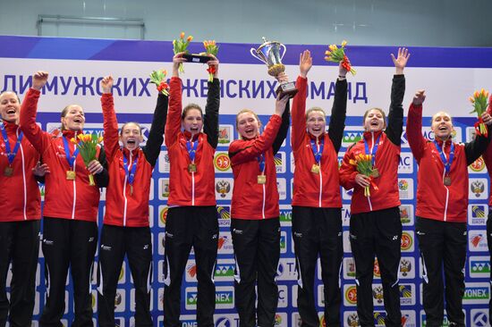 Бадминтон. Командный чемпионат Европы. Финалы