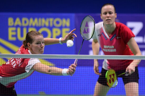 Бадминтон. Командный чемпионат Европы. Финалы
