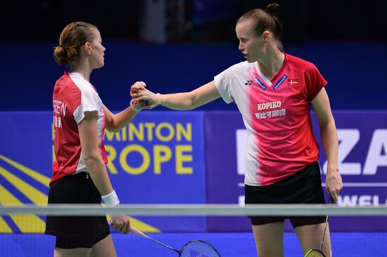 Бадминтон. Командный чемпионат Европы. Финалы