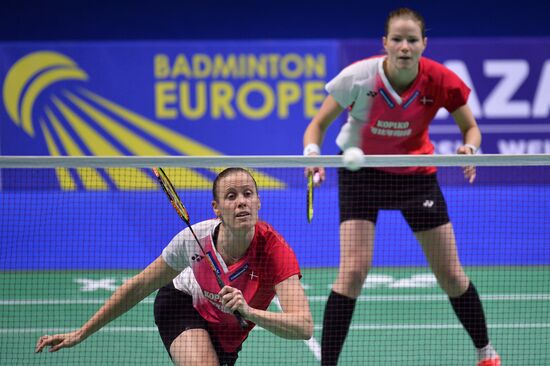 Бадминтон. Командный чемпионат Европы. Финалы