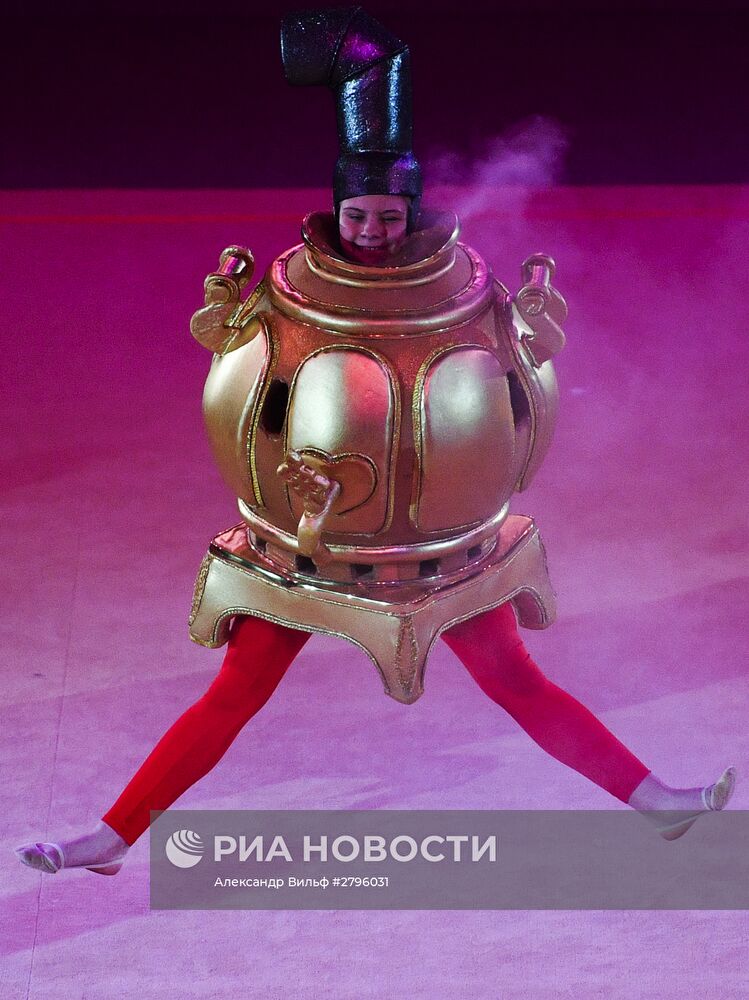 Гала-концерт турнира Гран-при Москвы по художественной гимнастике