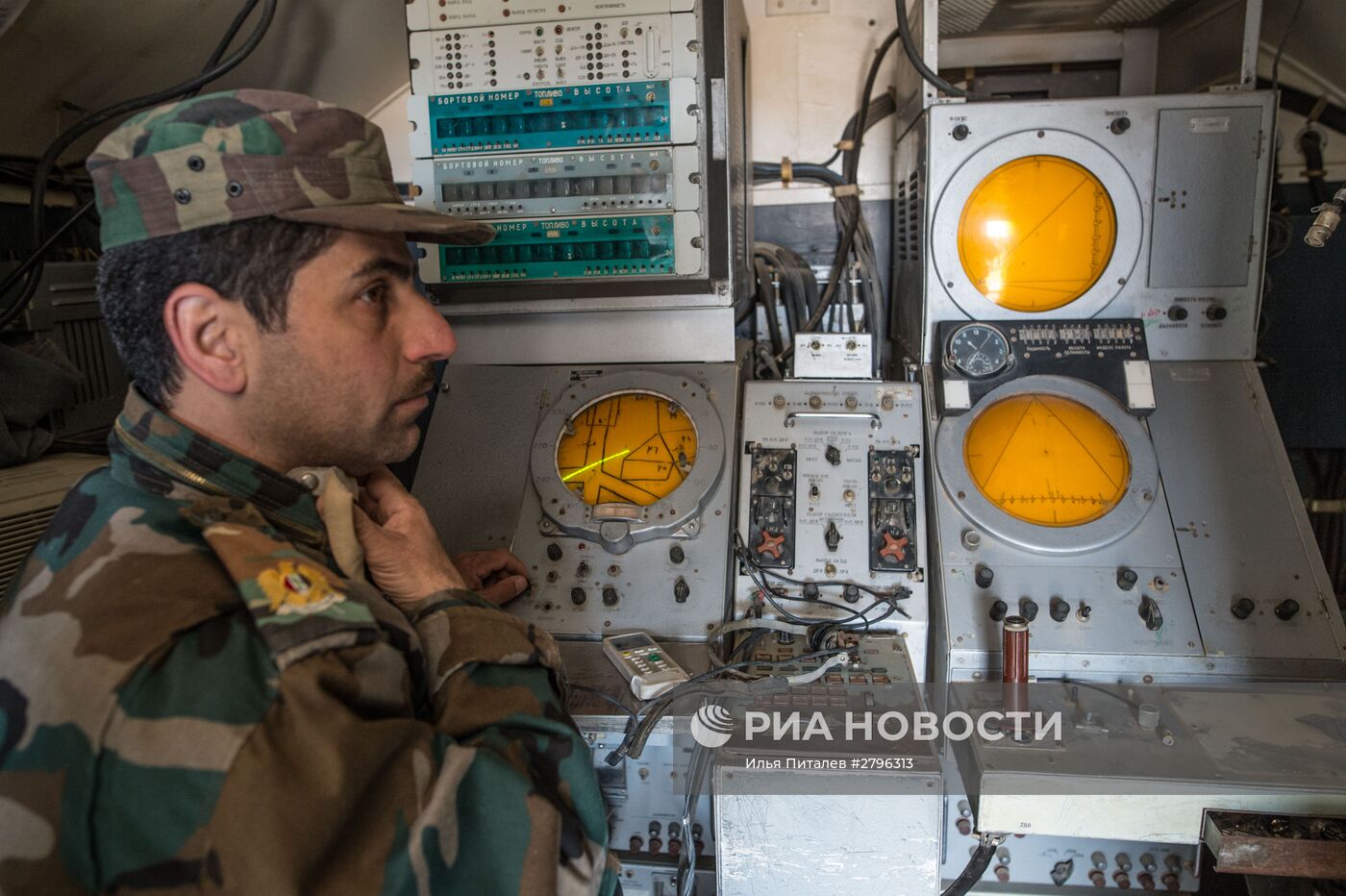 База ВВС сирийской армии в провинции Хомс