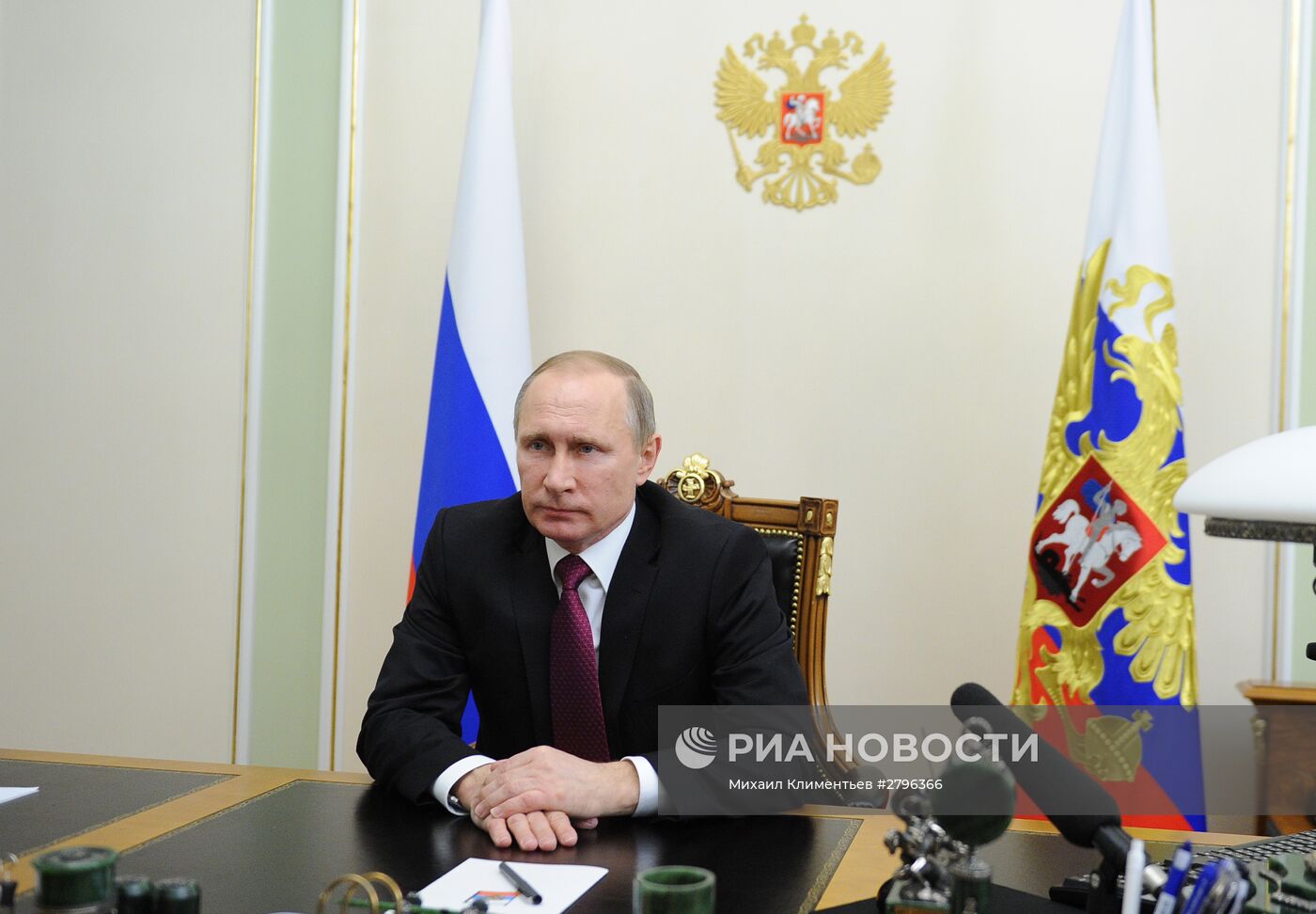 Обращение президента РФ В. Путина в связи с принятием совместного заявления России и США по Сирии
