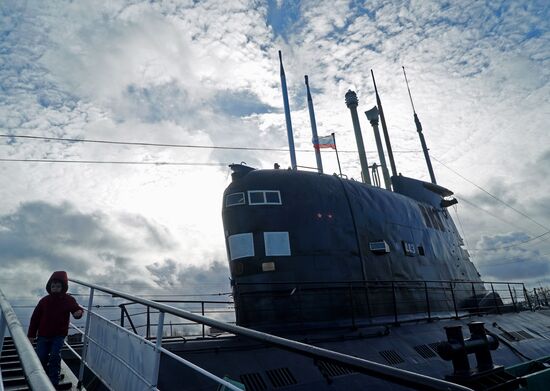Подводная лодка "Б-413" в Музее Мирового океана в Калининграде
