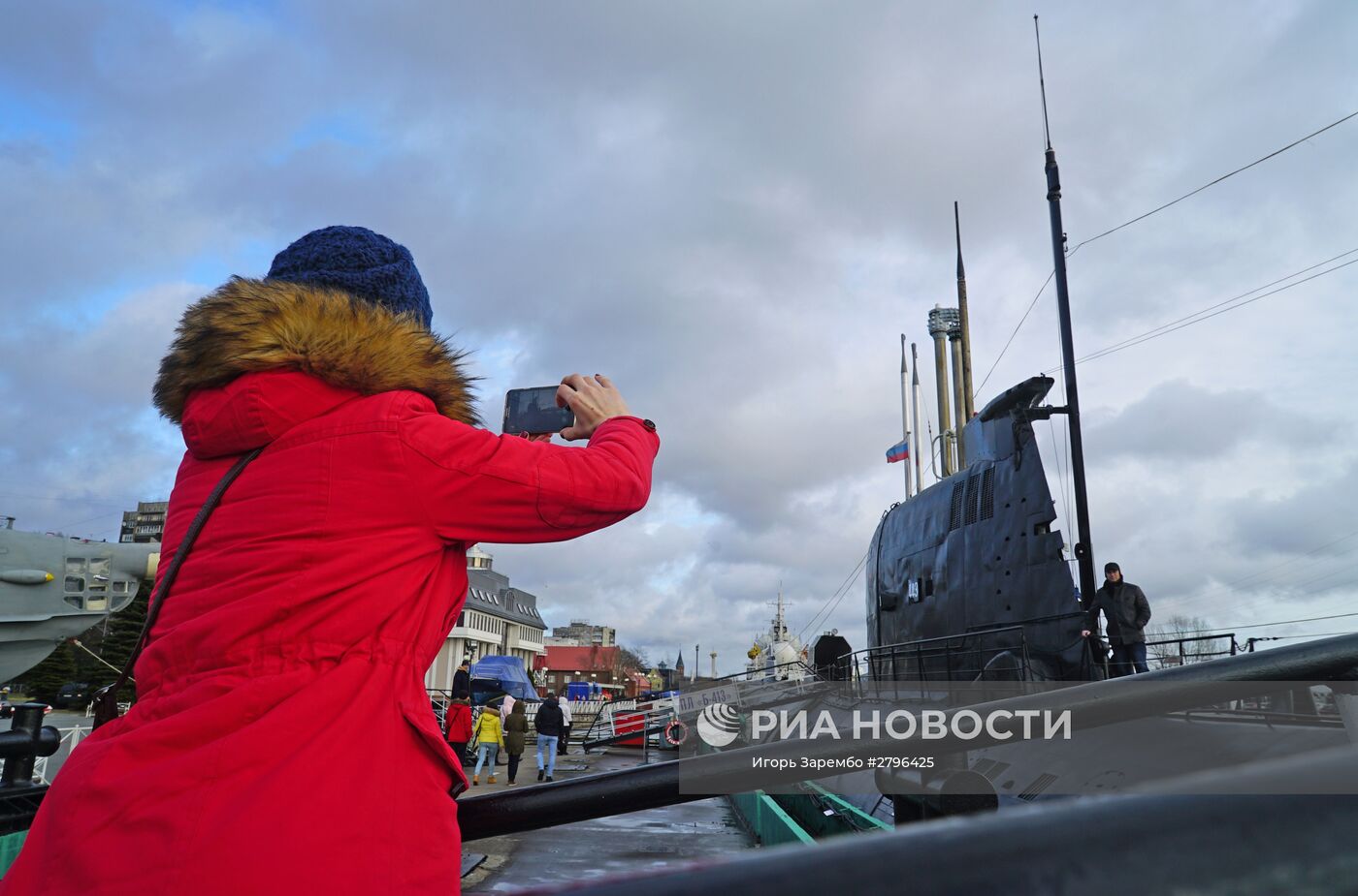 Подводная лодка "Б-413" в Музее Мирового океана в Калининграде