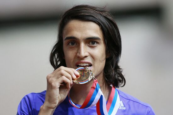 Легкая атлетика. Чемпионат России в помещении. Первый день