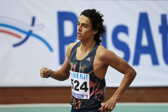 Легкая атлетика. Чемпионат России в помещении. Первый день