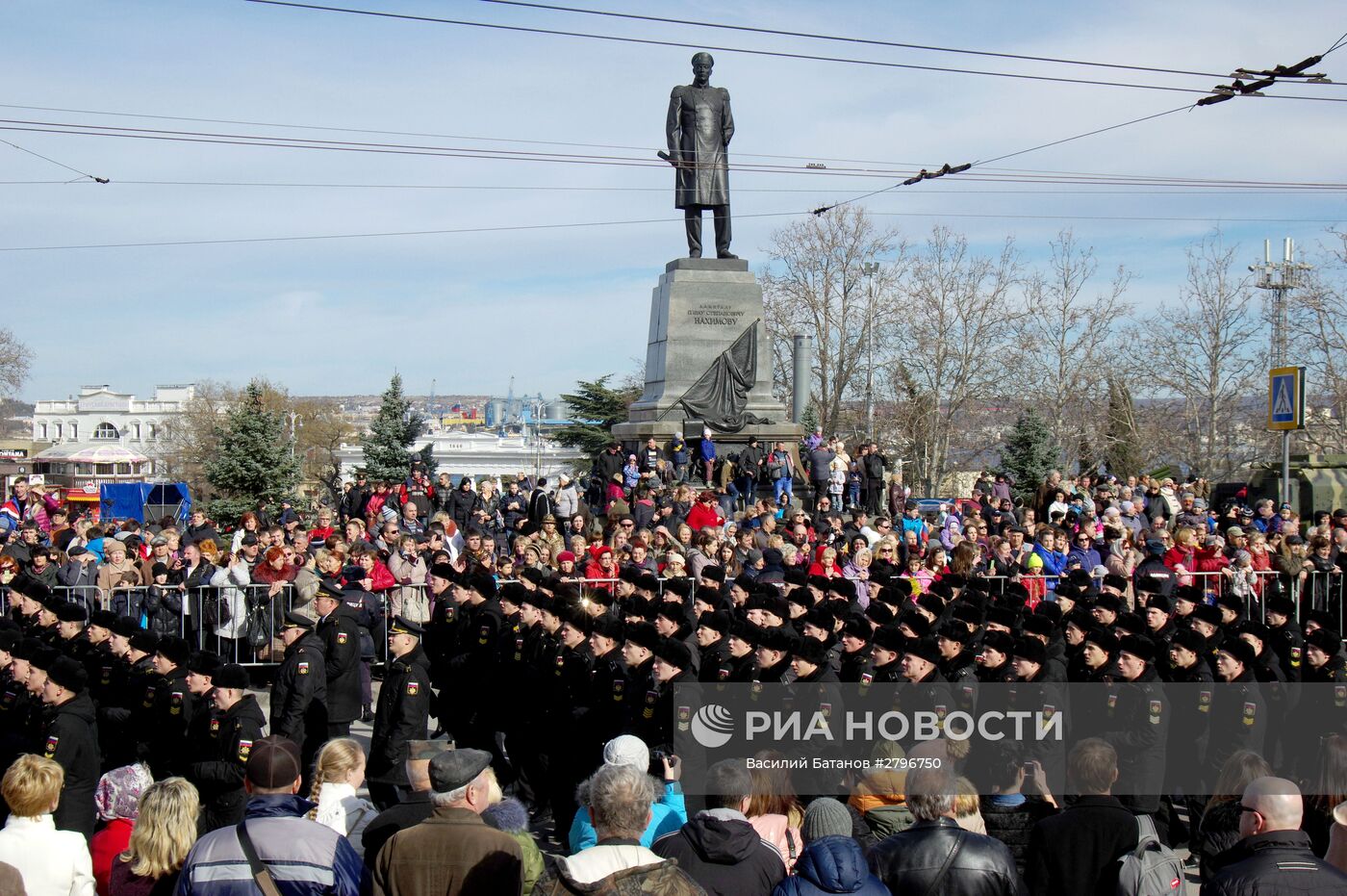 Празднование Дня защитника Отечества в Севастополе