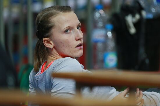 Легкая атлетика. Чемпионат России в помещении. Первый день