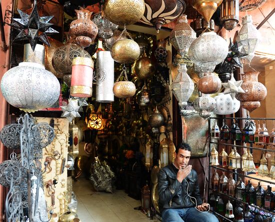 Квартал Медина в Марракеше