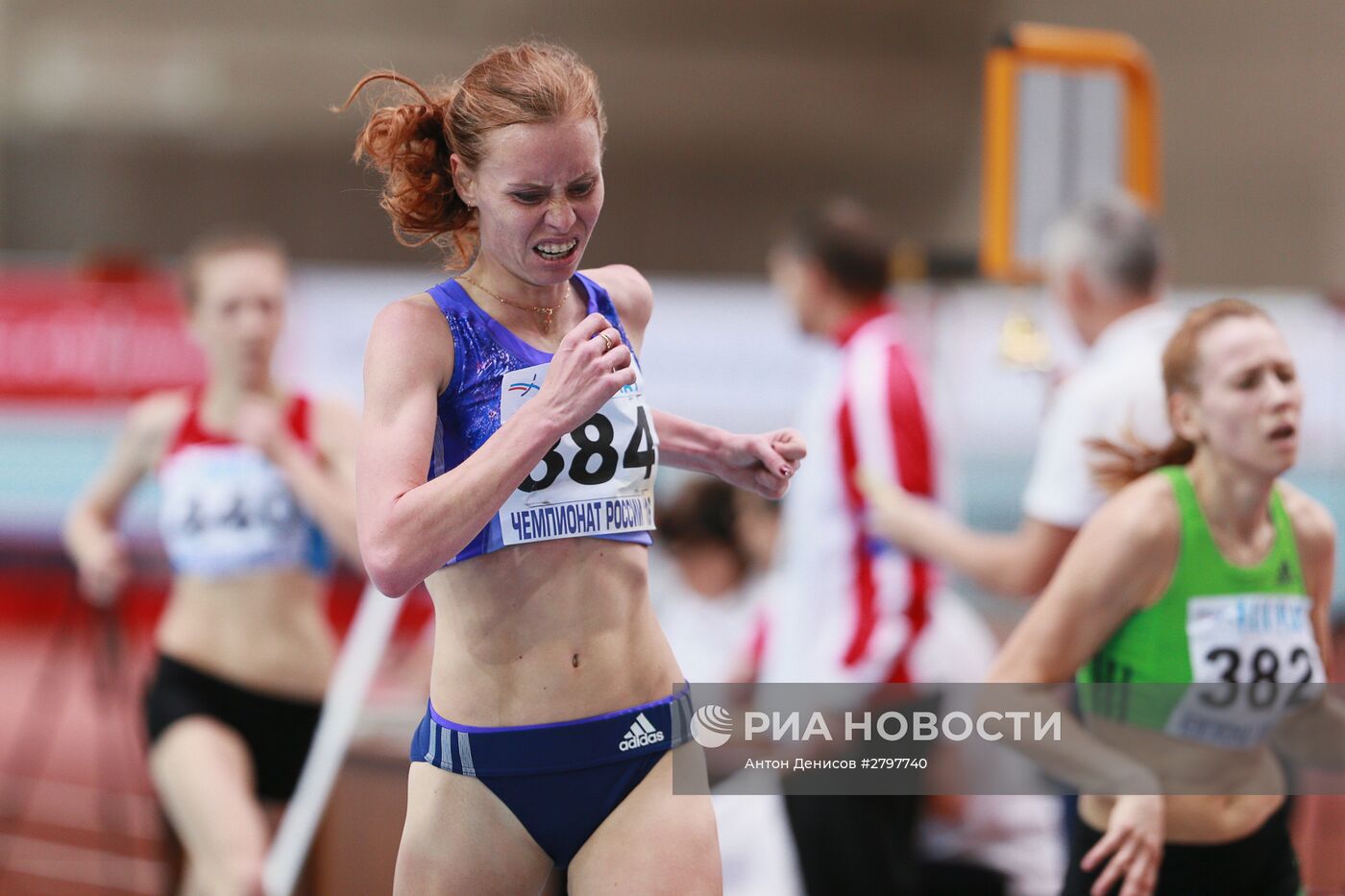 Легкая атлетика. Чемпионат России в помещении. Третий день