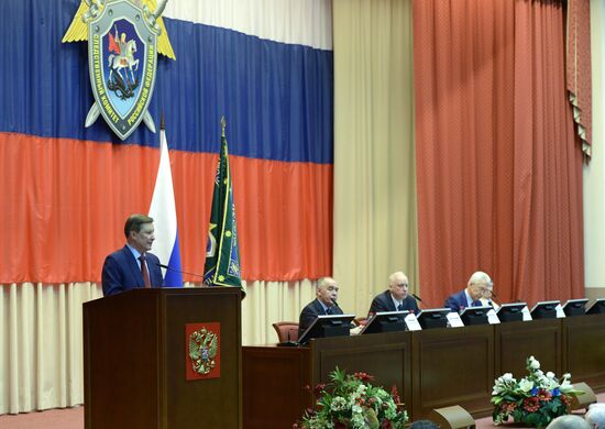 Расширенное заседание коллегии СК РФ c участием главы администрации президента РФ С. Иванова