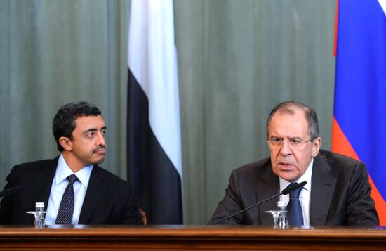 Третья министерская сессия Российско-арабского форума с участием главы МИД РФ С.Лаврова