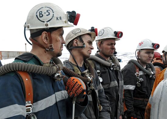 Работа шахты "Северная" в Воркуте приостановлена после горного удара Работа шахты "Северная" в Воркуте приостановлена после горного удара