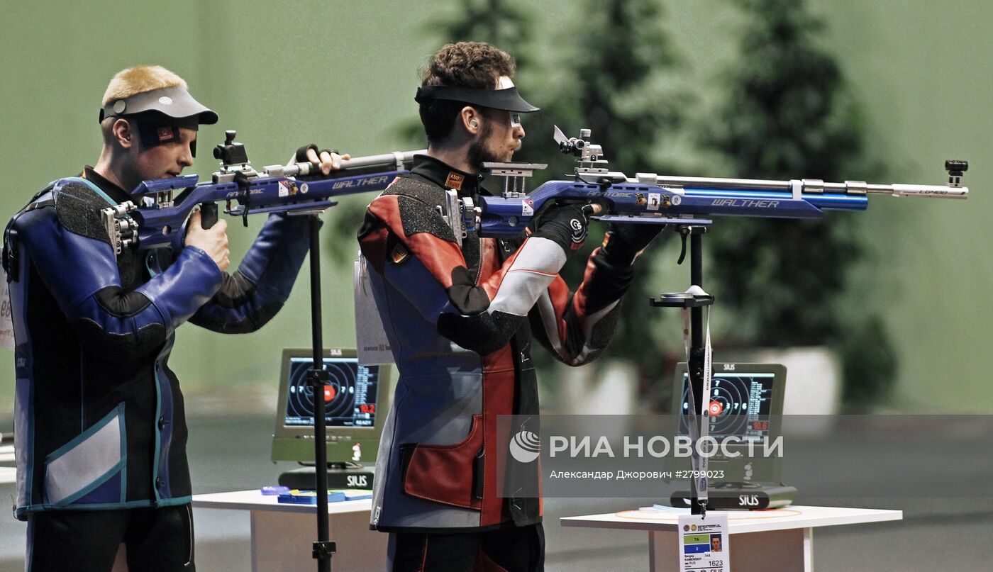 Пулевая стрельба. Чемпионат Европы по стрельбе из пневматического оружия