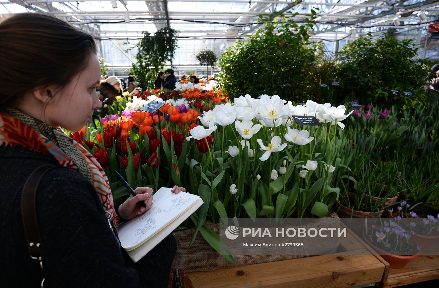 II ежегодная выставка "Репетиция весны" в "Аптекарском огороде"