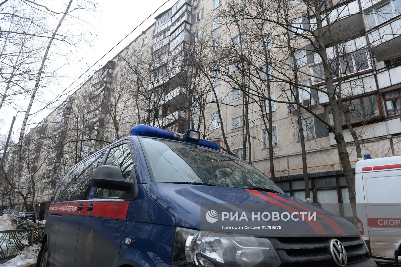 На месте убийства 4-летней девочки в Москве