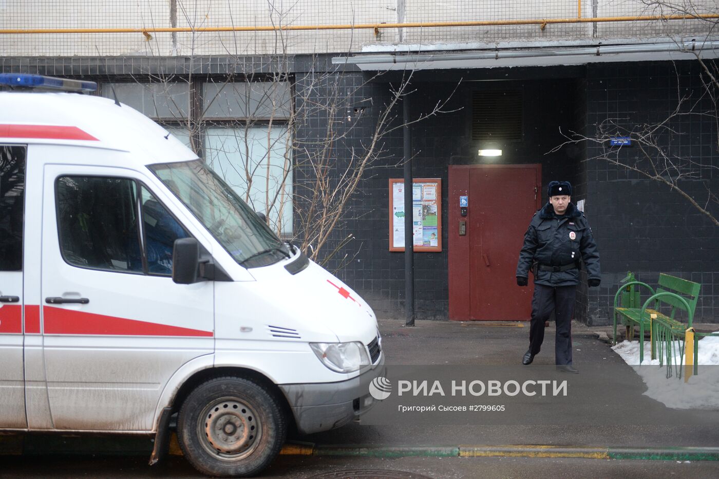 На месте убийства 4-летней девочки в Москве