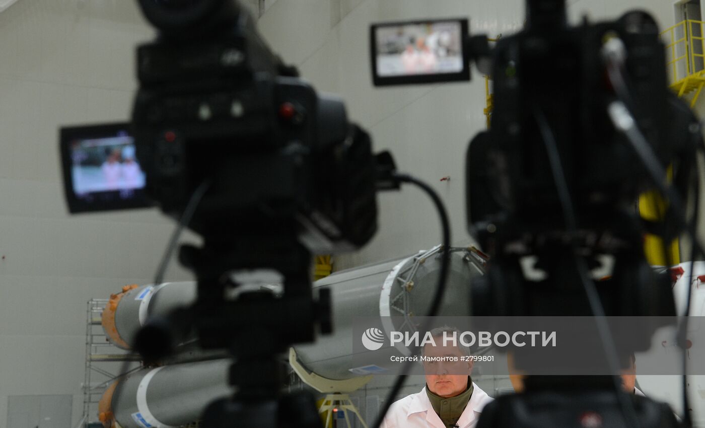 Д. Рогозин посетил космодром "Восточный"