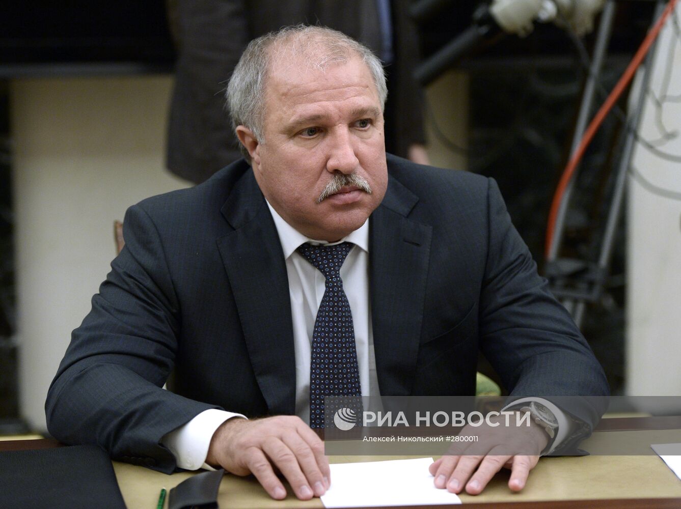 Президент РФ В. Путин встретился с российскими нефтяниками