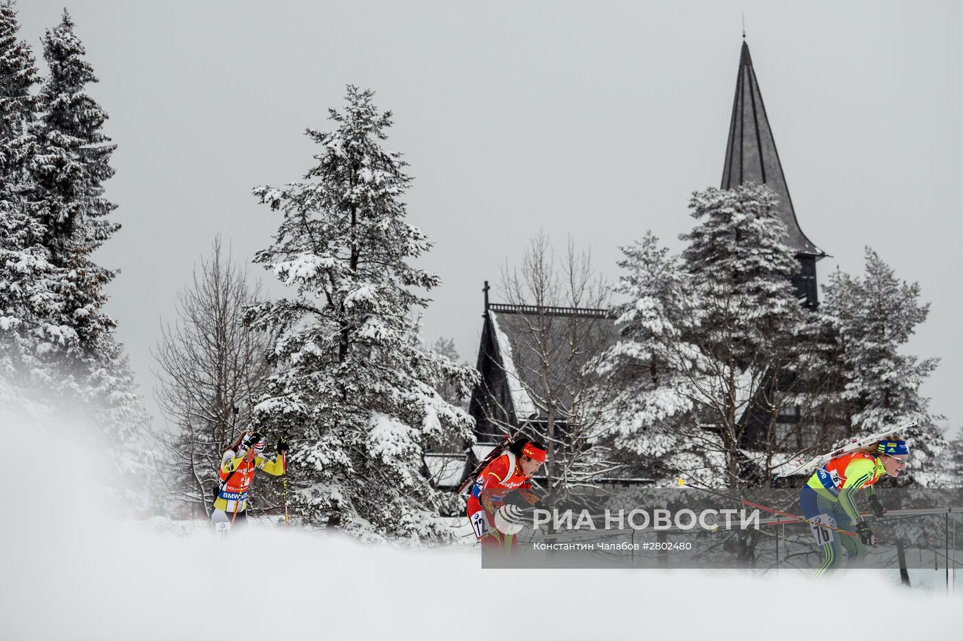 Биатлон. Чемпионат мира. Женщины. Спринт