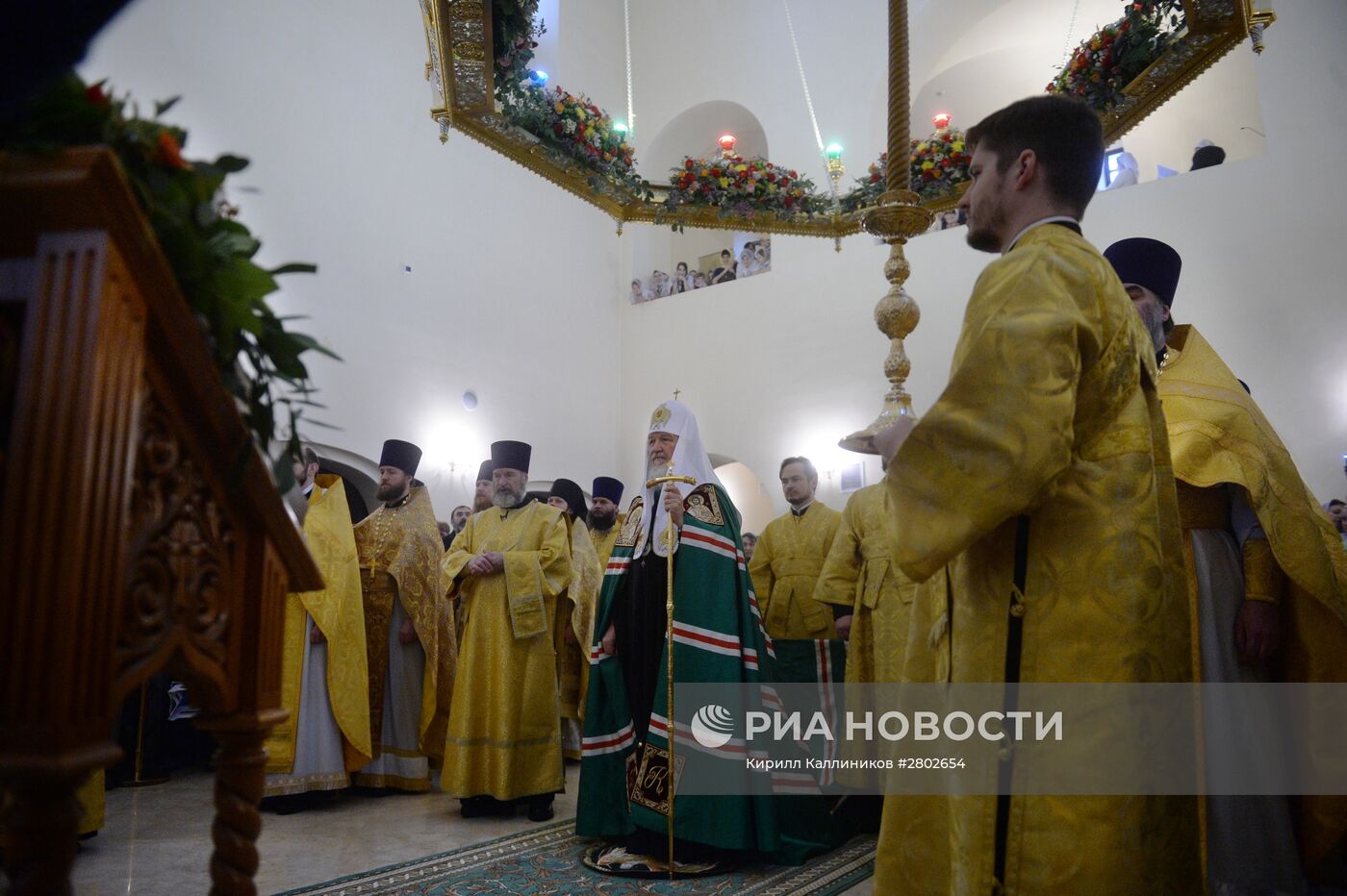 Освящение храма святого благоверного князя Александра Невского