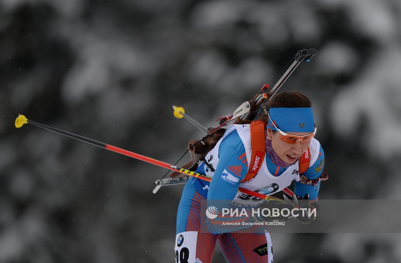 Биатлон. Чемпионат мира. Женщины. Гонка преследования