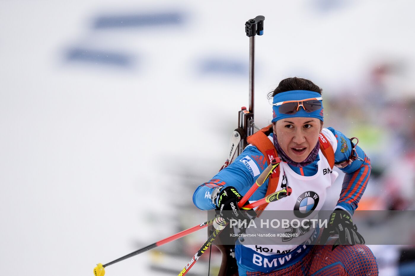 Биатлон. Чемпионат мира. Женщины. Гонка преследования
