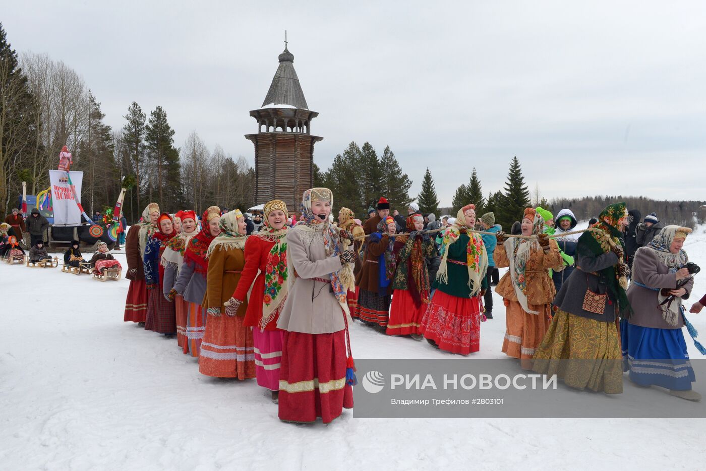 Открытие Масленичной недели