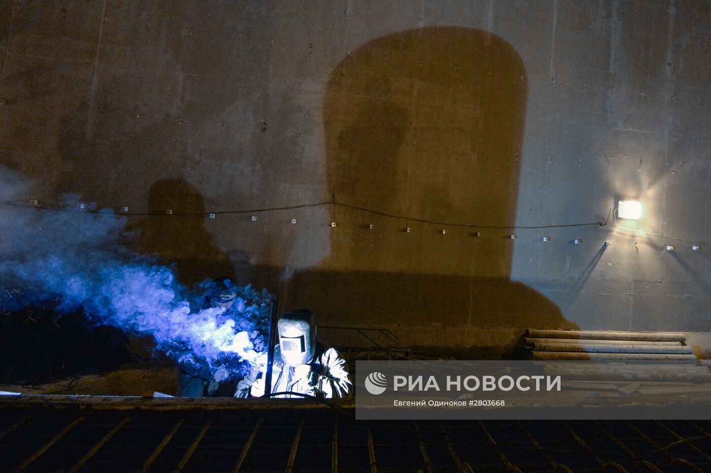 Строительство станции метро "Хорошевская" Третьего пересадочного контура